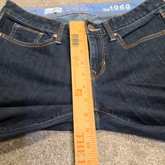 y2k grunge streetwear Classic Bootcut GAP 1969 Curvy Flare Jeans 29/8r cowgirl - Picture 6 of 15
